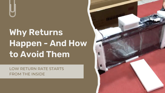 Engineered foam blocks and custom-fit inserts reduce shock and movement — a key to keeping return rates low.