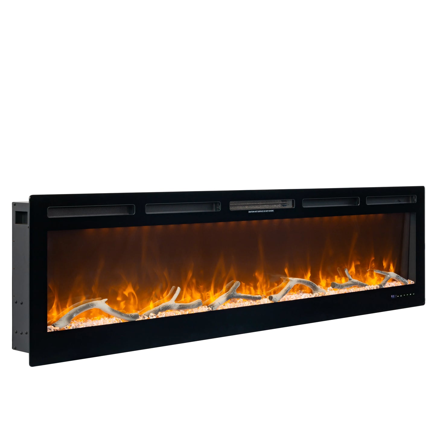 AuraFlame Series | Wall-mounted & Recessed Electric Fireplace