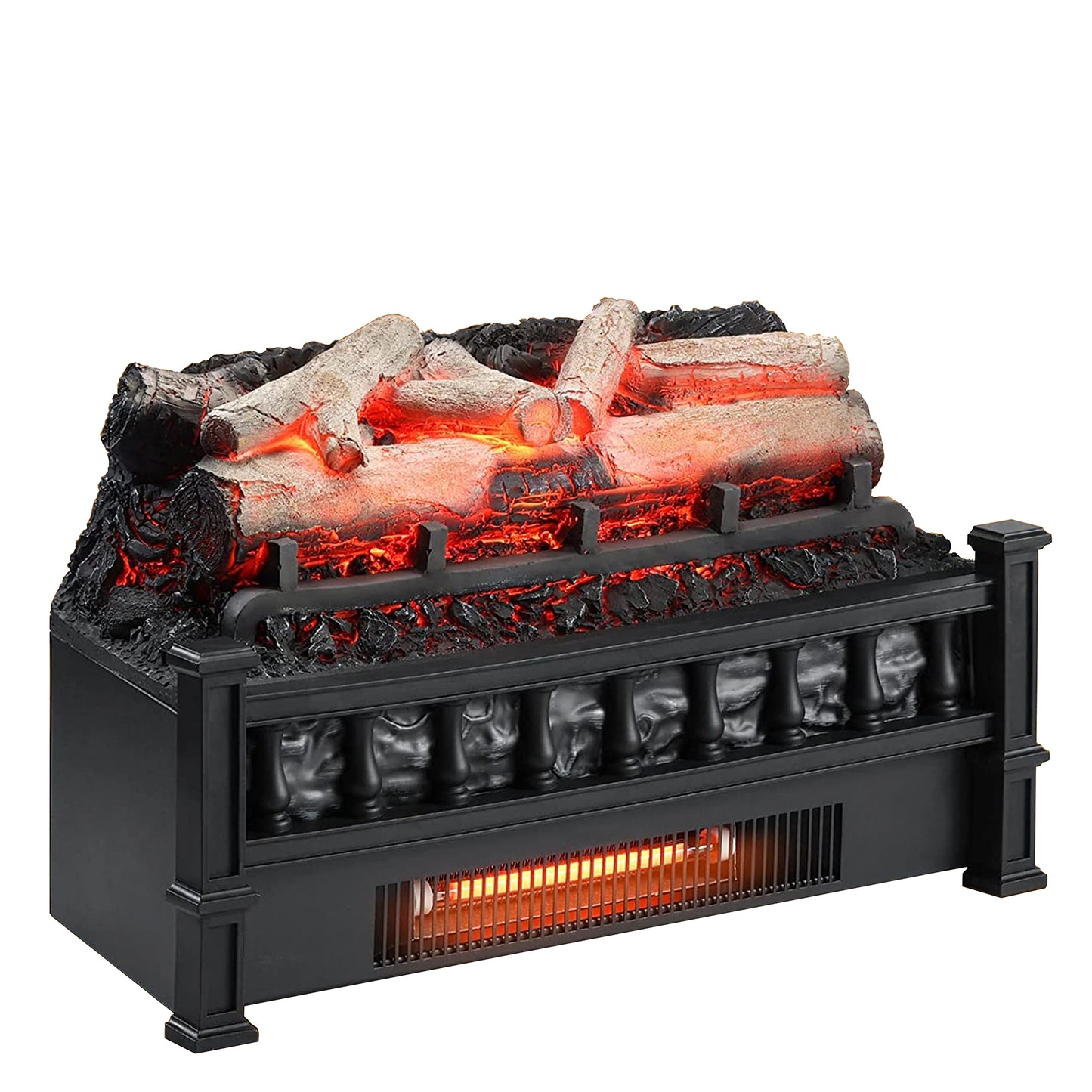 LogNest Birch 20 po | Ensemble de bûches électriques autoportantes
