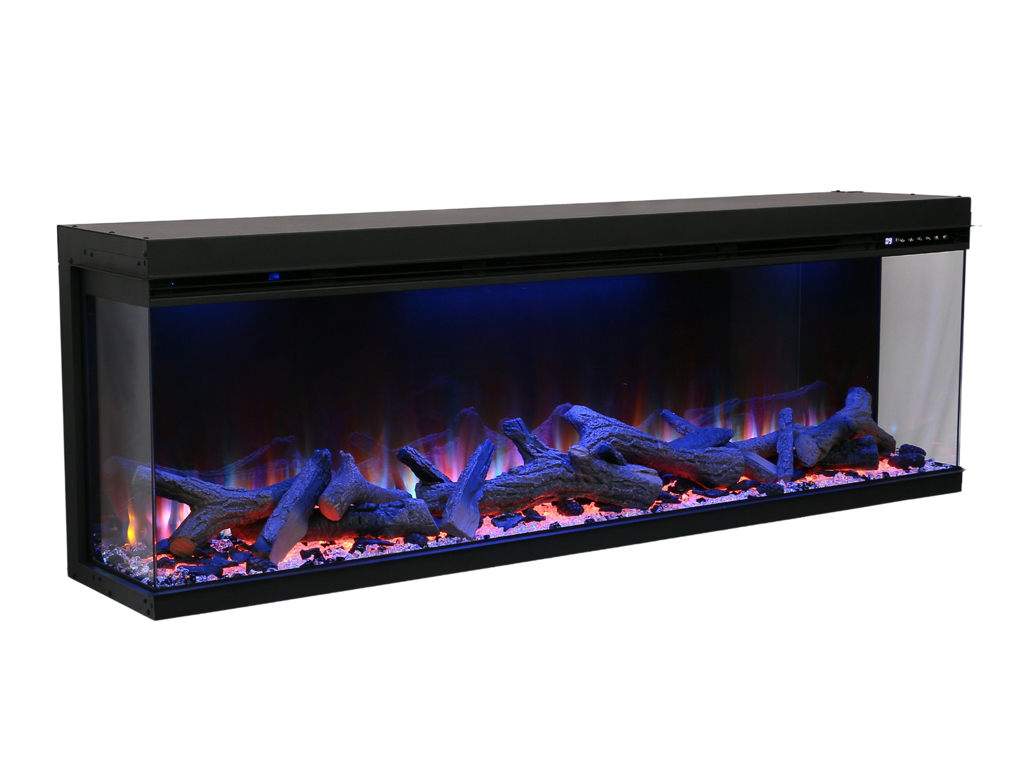 LumiScene Plus | Foyer électrique à trois faces