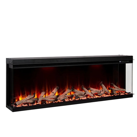 VibeLite | Three-Sided Electric Fireplace