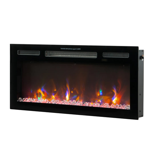 CoreGlow Series | Wall-mounted & Recessed Electric Fireplace
