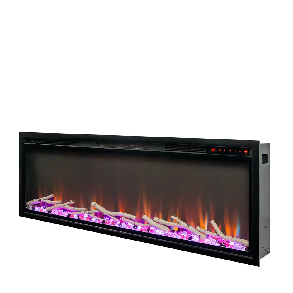 EdgeLine Series | Wall-mounted & Recessed Electric Fireplace