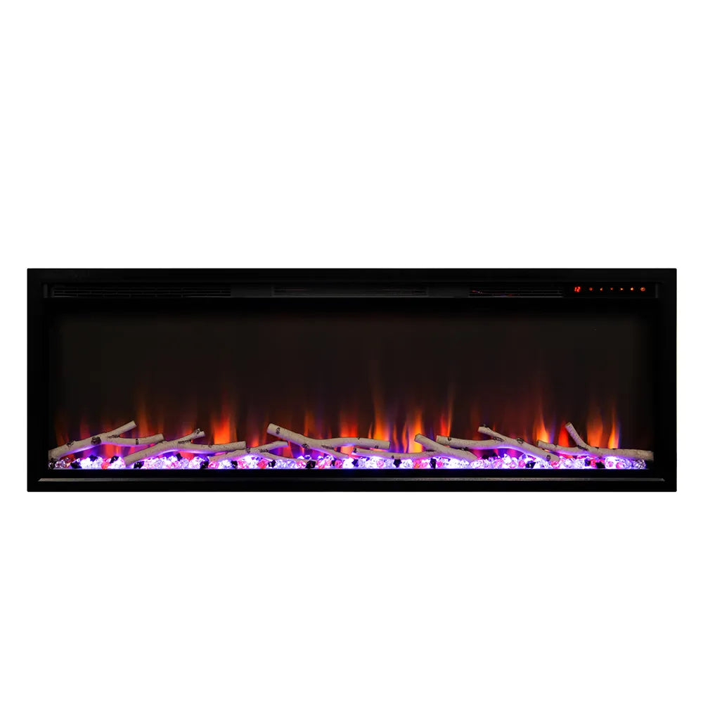 EdgeLine Series | Wall-mounted & Recessed Electric Fireplace