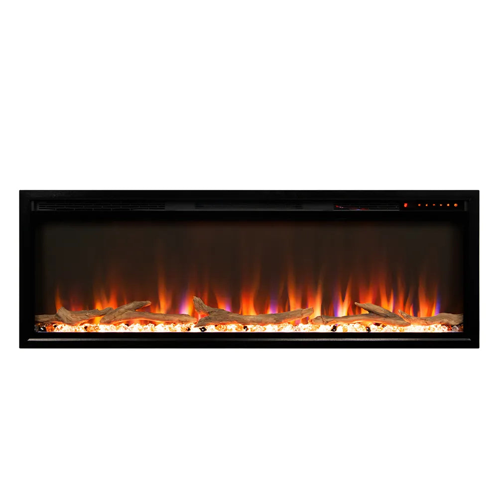 EdgeLine Series | Wall-mounted & Recessed Electric Fireplace