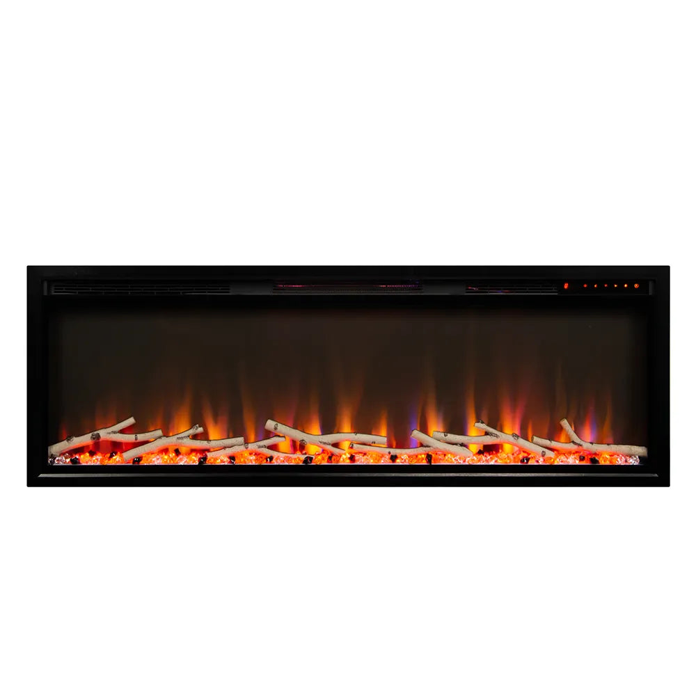 EdgeLine Series | Wall-mounted & Recessed Electric Fireplace