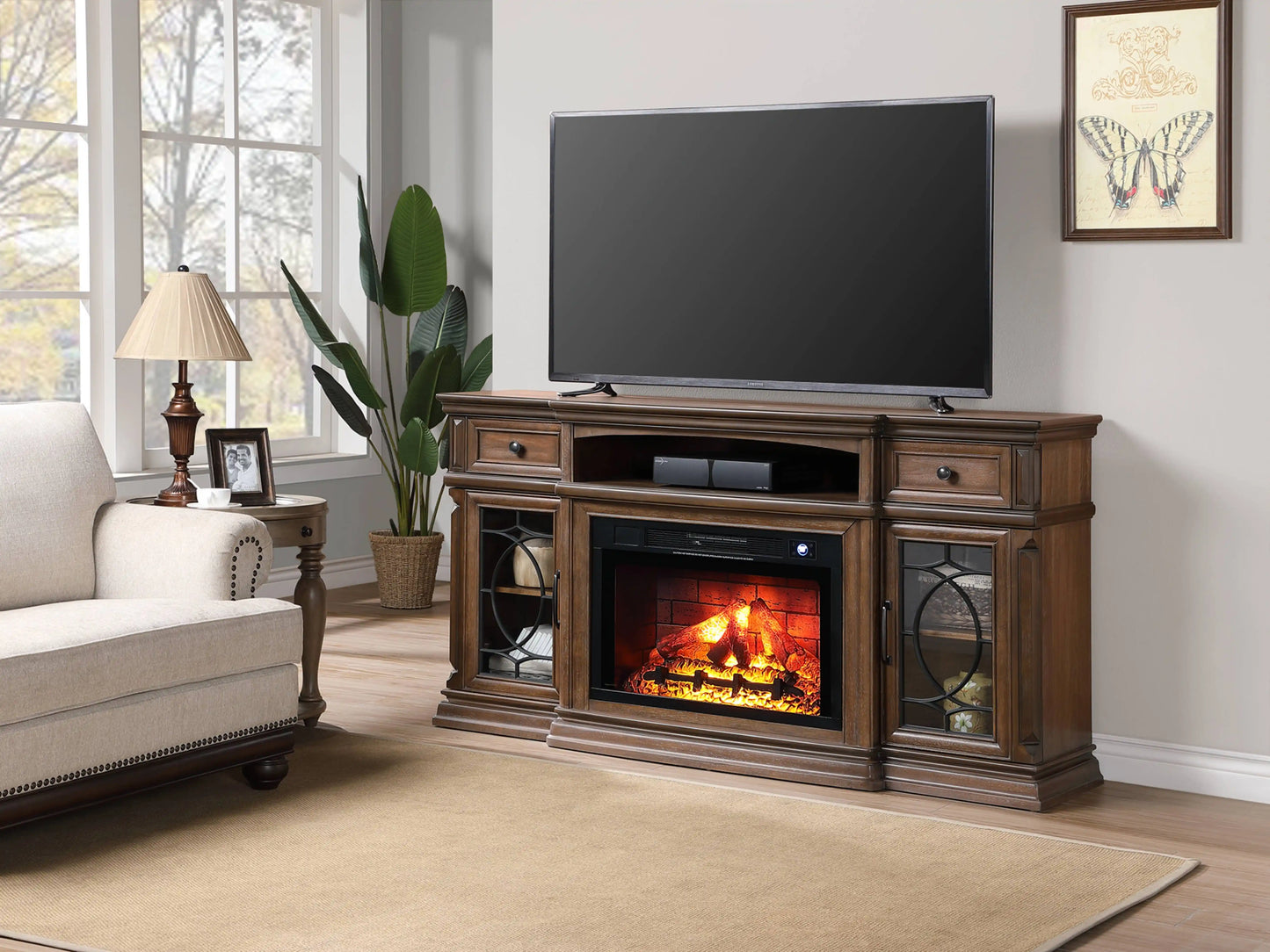 Framea | Electric Fireplace Insert