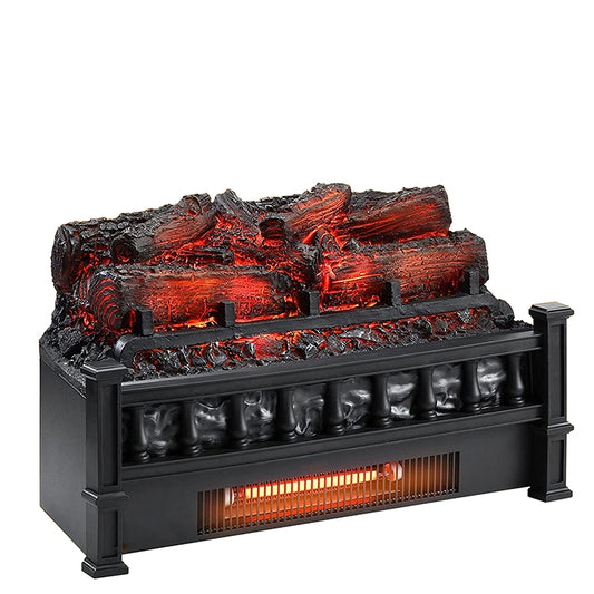 Ensemble de bûches électriques autonomes LogNest Pine 20 po