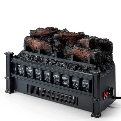 Ensemble de bûches électriques autonomes LogNest Pine 20 po