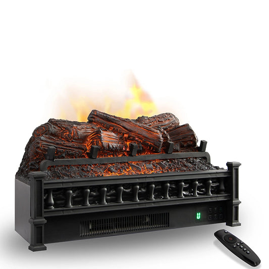 LogNest Pine 26 po | Ensemble de bûches électriques autoportantes