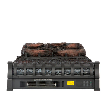 LogNest Pine 26 po | Ensemble de bûches électriques autoportantes