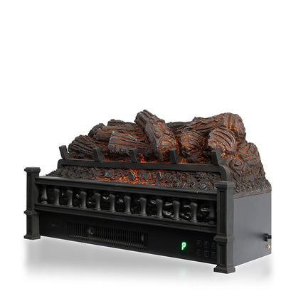 LogNest Pine 26 po | Ensemble de bûches électriques autoportantes
