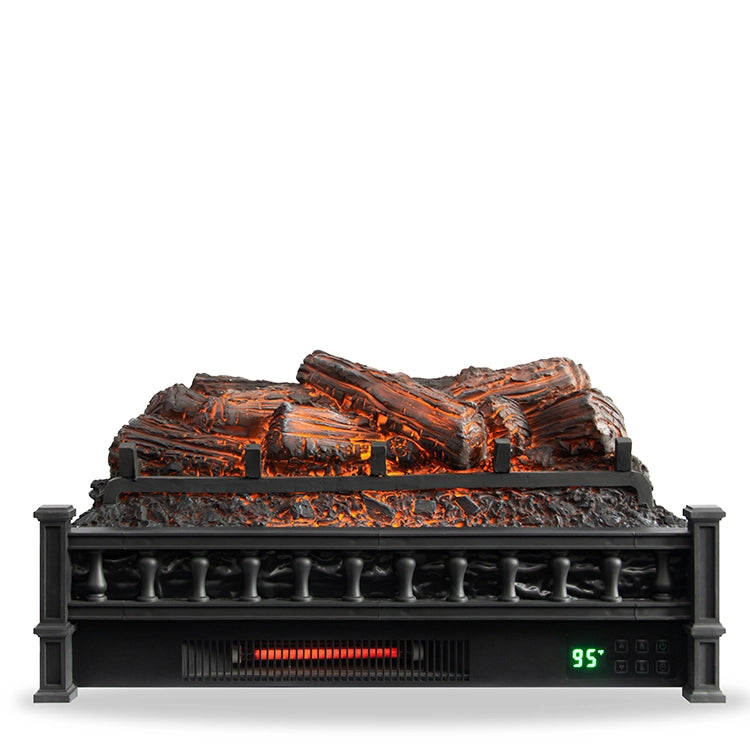 LogNest Pine 26 po | Ensemble de bûches électriques autoportantes