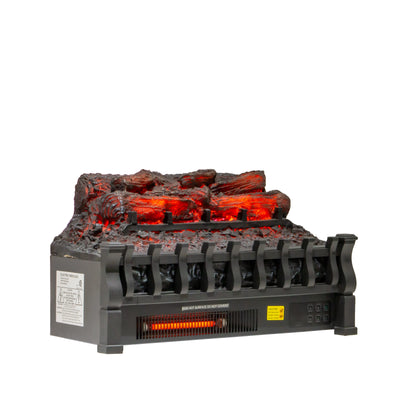 LogNest Pine 26 po | Ensemble de bûches électriques autoportantes
