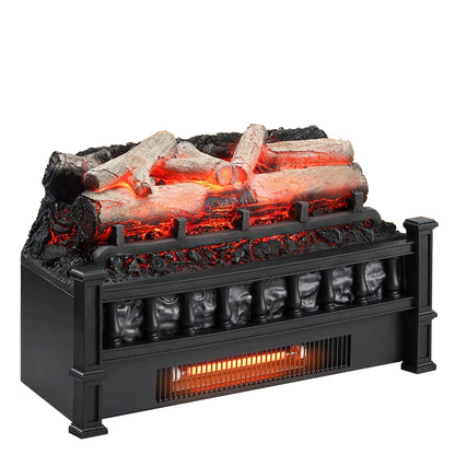 LogNest Birch 20 po | Ensemble de bûches électriques autoportantes