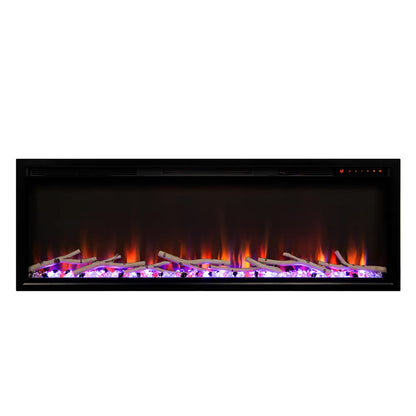 EdgeLine Series | Wall-mounted & Recessed Electric Fireplace